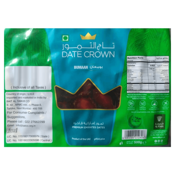 Date Crown Date Crown Khajur Bumaan