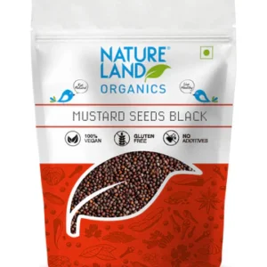 Natureland Organics Mustard Black Seeds 150 gm