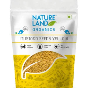 Natureland Organics Mustard Yellow Seeds 150 gm
