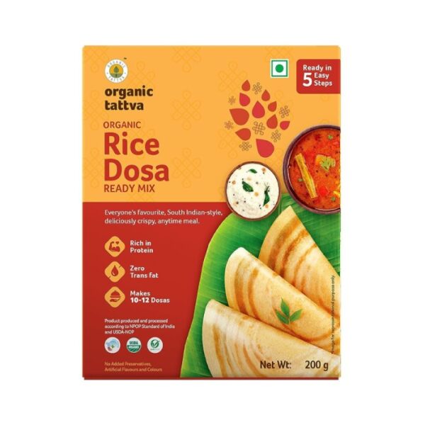 Organic Tattva Rice Dosa Ready Mix