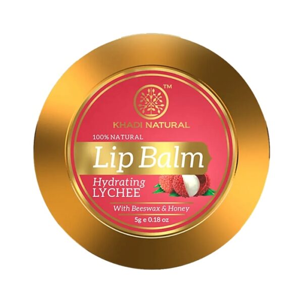 Khadi Naturals Lychee Lip Balm