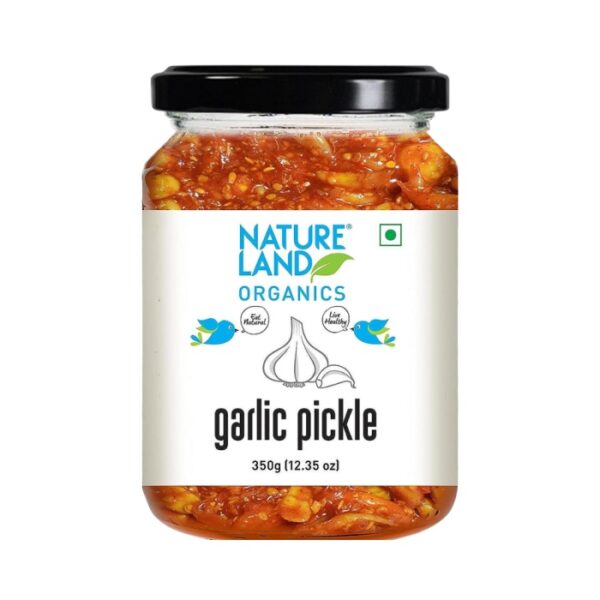 Natureland Organics Garlic Pickle