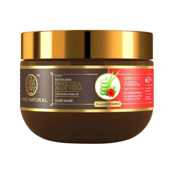Khadi Naturals Hibiscus & Aloevera Hair Mask