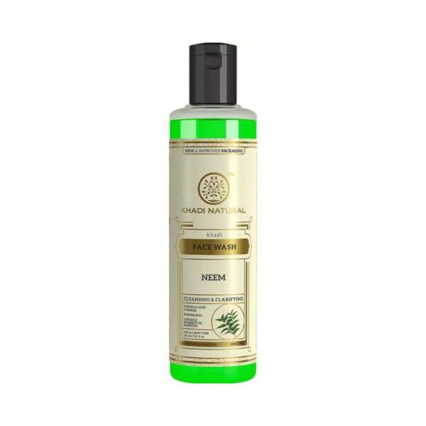 Khadi Naturals Neem Facewash (SLS & Paraben Free)