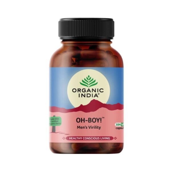 Organic India OH Boy – Men’s Virility Capsule