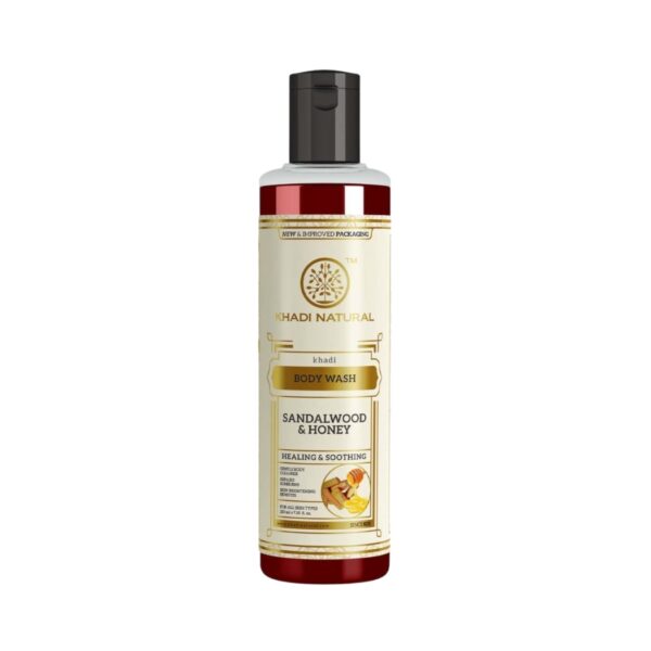 Khadi Naturals Sandalwood & Honey Bodywash