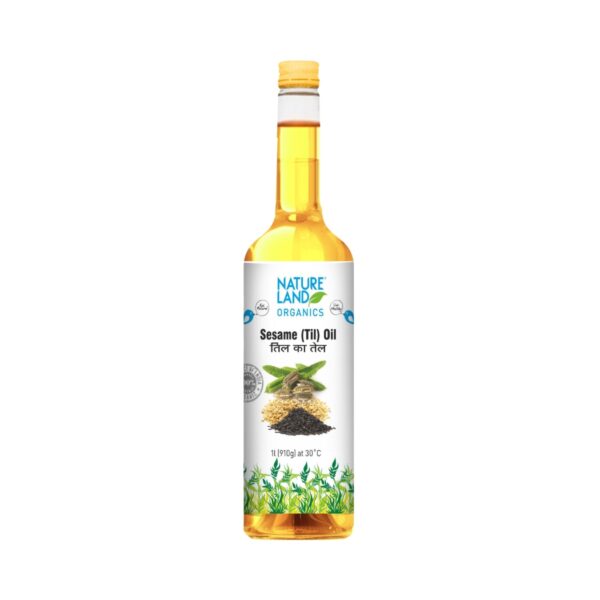Natureland Organics White Sesame Oil