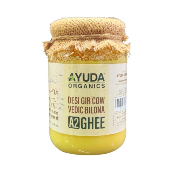 Ayuda Organics A2 Bilona Ghee Gir Cow Vedic Ghee