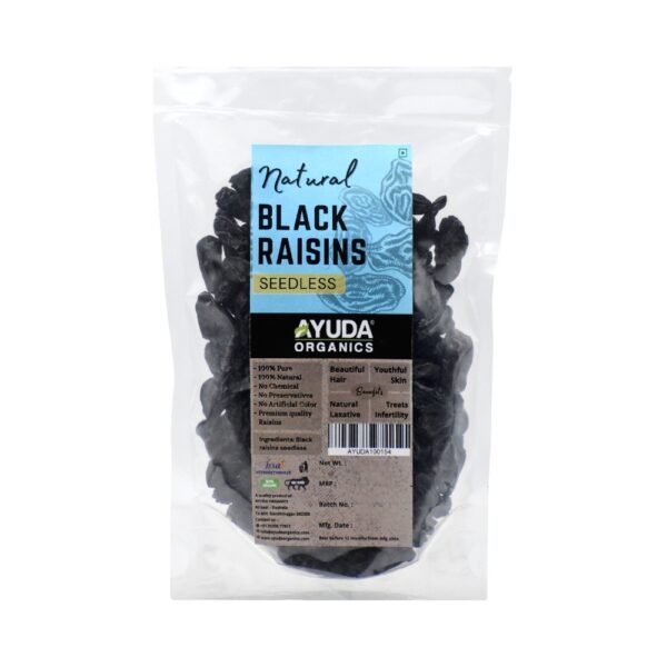 Ayuda Organics Black Raisins Seedless