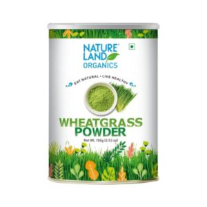 Natureland Organics Wheat Grass Powder