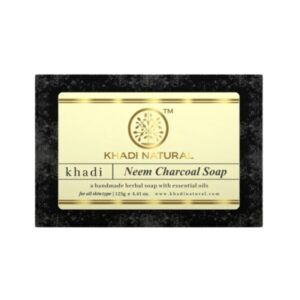 Khadi Naturals Neem Charcoal Soap