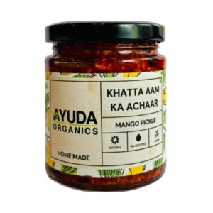 Ayuda Organics Homemade Mango Pickle (Khatta Aam ka Achaar)