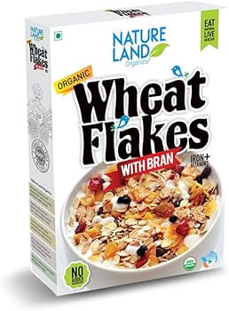 Natureland Organics Wheat Flakes 200 gm