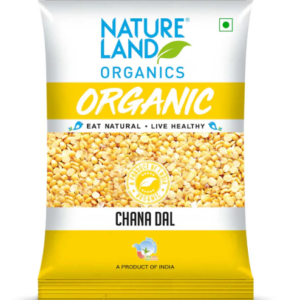 Natureland Organics Roasted Chana Dal 1 kg